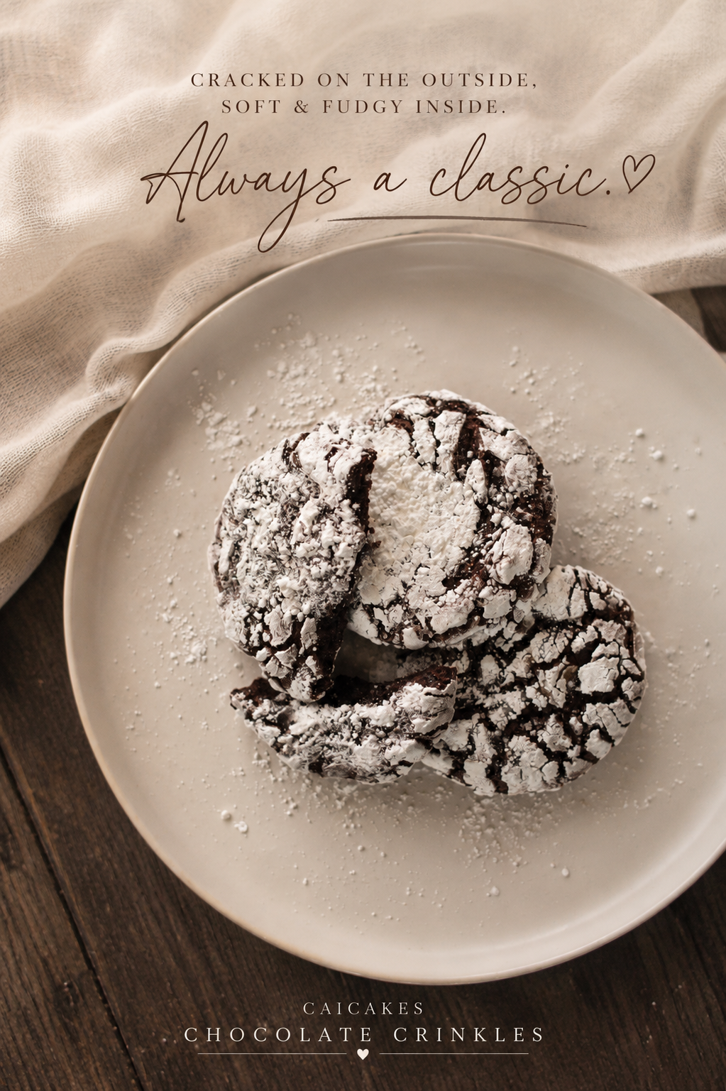Fudgy Crinkles